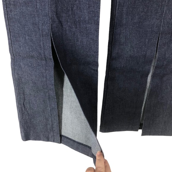 NOS Express Jeans; Stretch Jeans that Move; Slits at Front Bottom; BOHO SZ 7/8 T - Picture 5 of 6